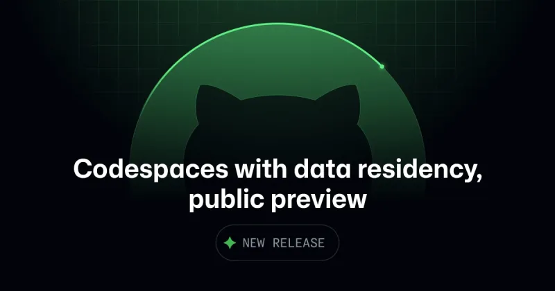 Codespaces is now in public preview for GitHub Enterprise with data residency