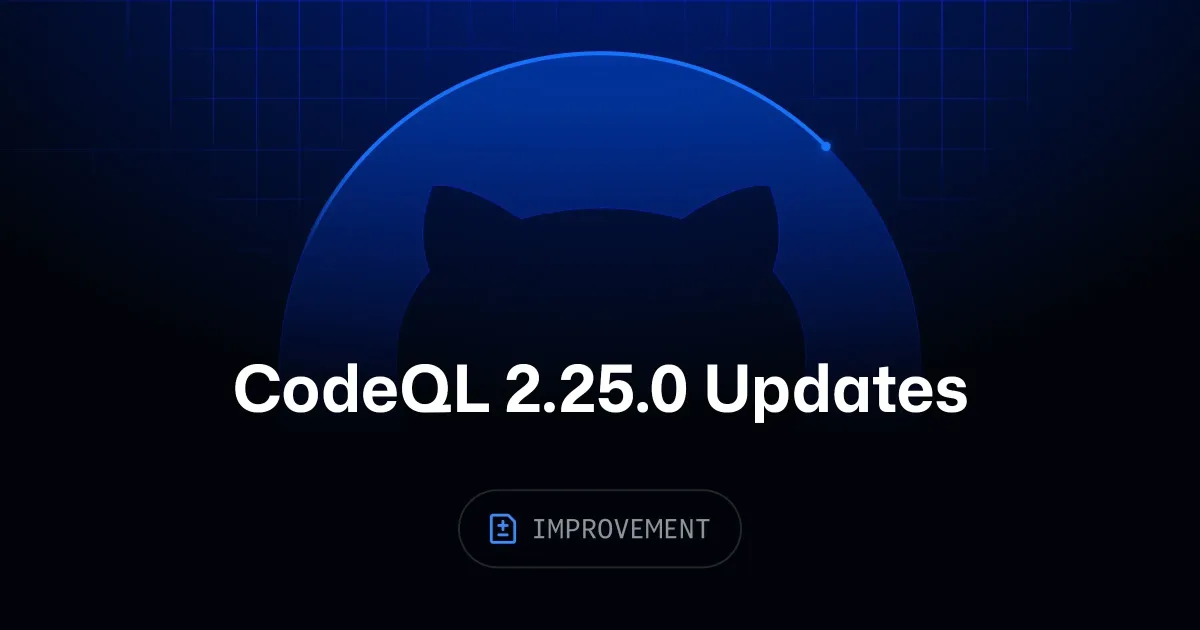 CodeQL 2.25.0 adds Swift 6.2.4 support