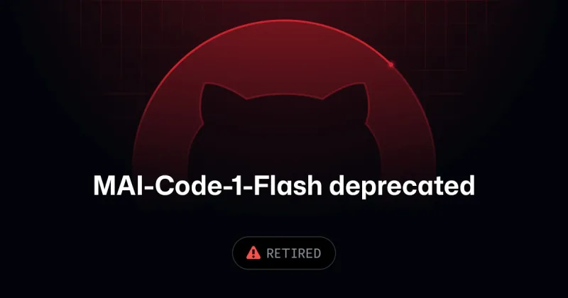 MAI-Code-1-Flash deprecated