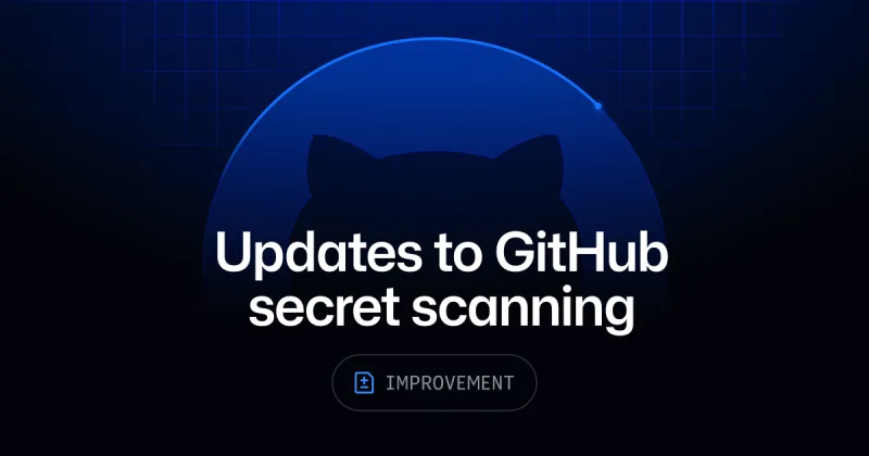 GitHub secret scanning — coverage update