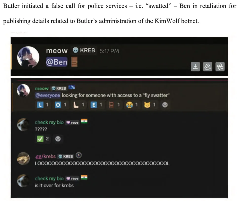 Alleged Kimwolf Botmaster ‘Dort’ Arrested, Charged in U.S. and Canada