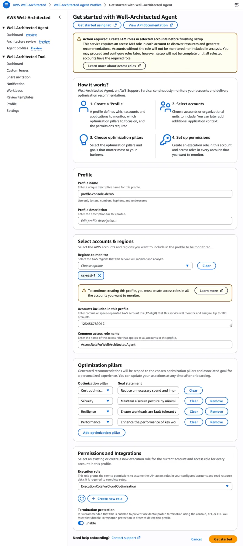 Announcing AWS Well-Architected Agent, an AI-powered intelligence to optimize your cloud environment (preview)