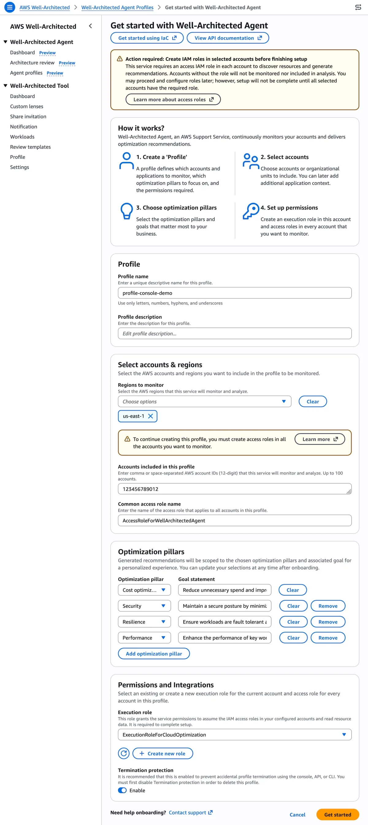 Announcing AWS Well-Architected Agent, an AI-powered intelligence to optimize your cloud environment (preview)